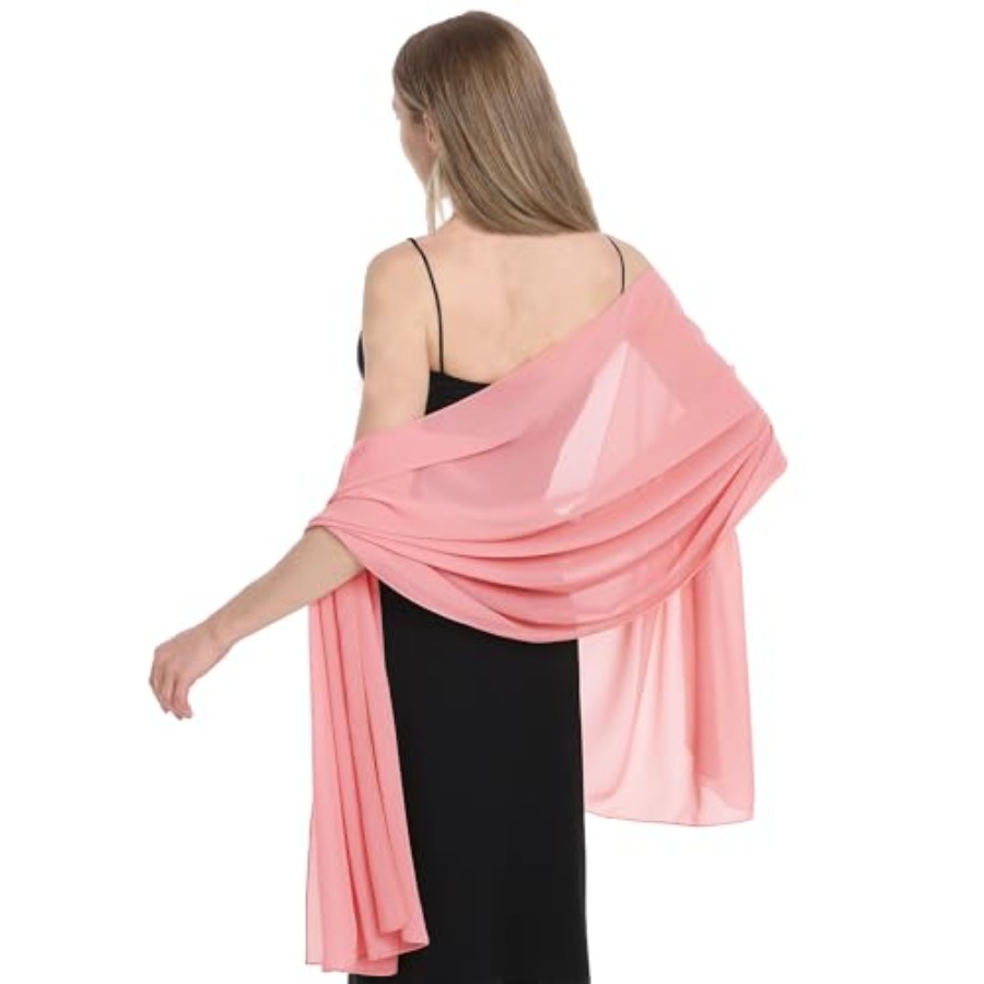 Stole Wedding Shawl - Chiffon Shawls and Wraps for Evening