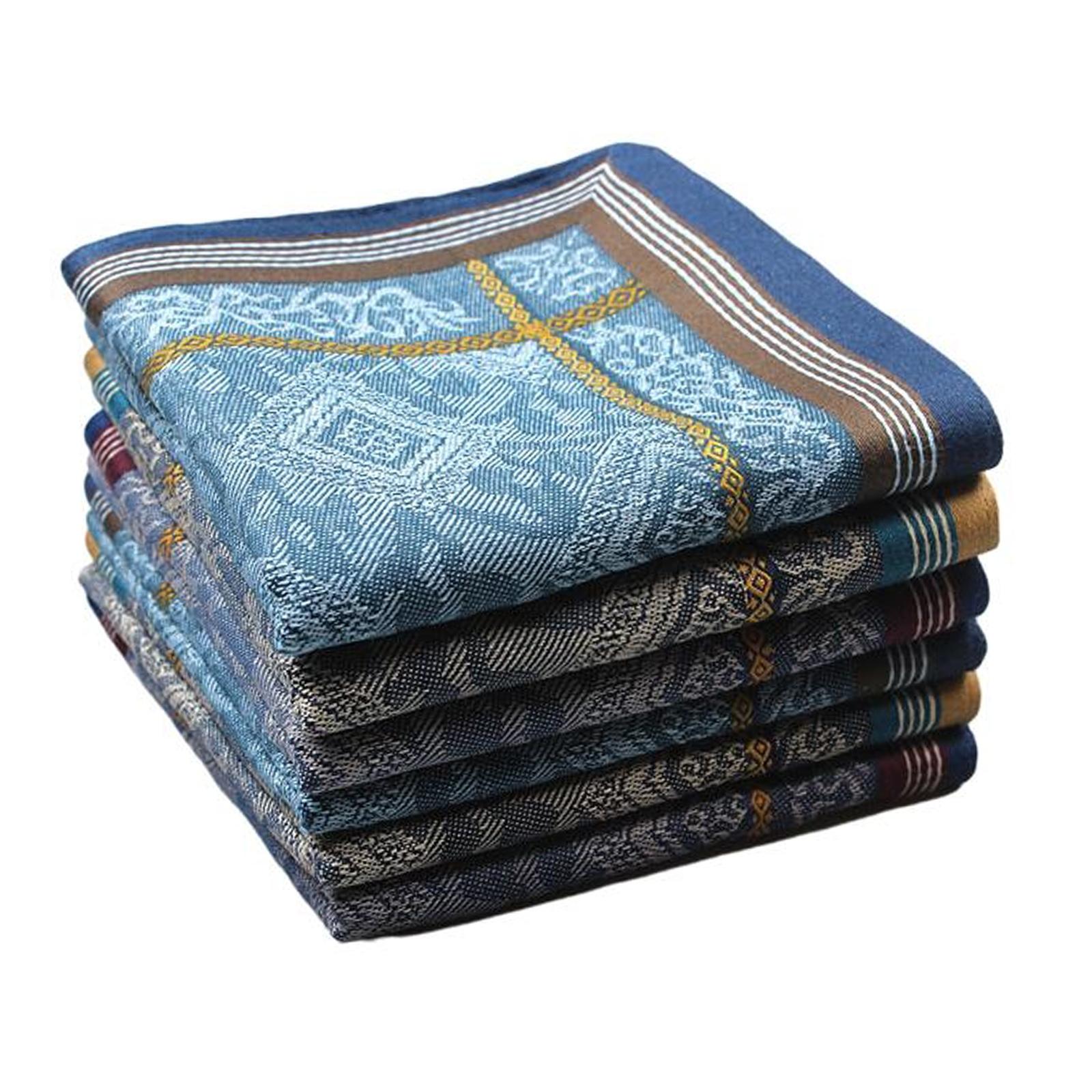 3Pcs Pocket Square Hankies Jac - đánh giá và giá Handkerchief Cotton Men