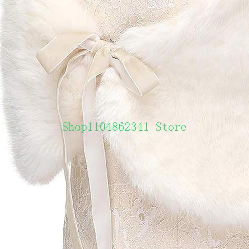 652F Sophisticated Faux Furs S - đánh giá và giá Stole Wedding Shawl