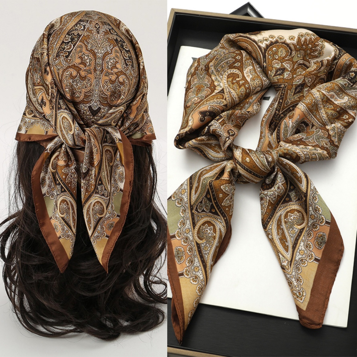 Bohemian Style Print Luxury Br - đánh giá và giá Face Scarf Mask