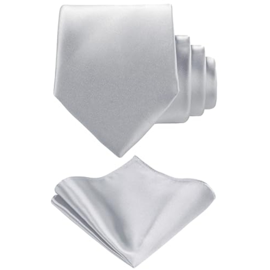 Solid Satin Woven dyed Color F - đánh giá và giá Pocket Square Set