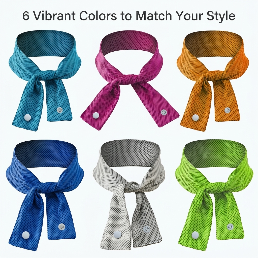 Cooling Neck Gaiter Scarf Band - đánh giá và giá Silk Neck Scarf