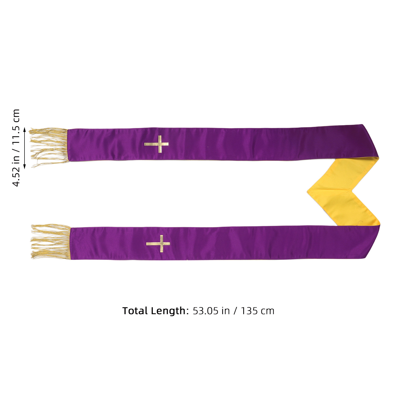 Dual Color Purple Gold Reversi - đánh giá và giá Stole Wedding Shawl
