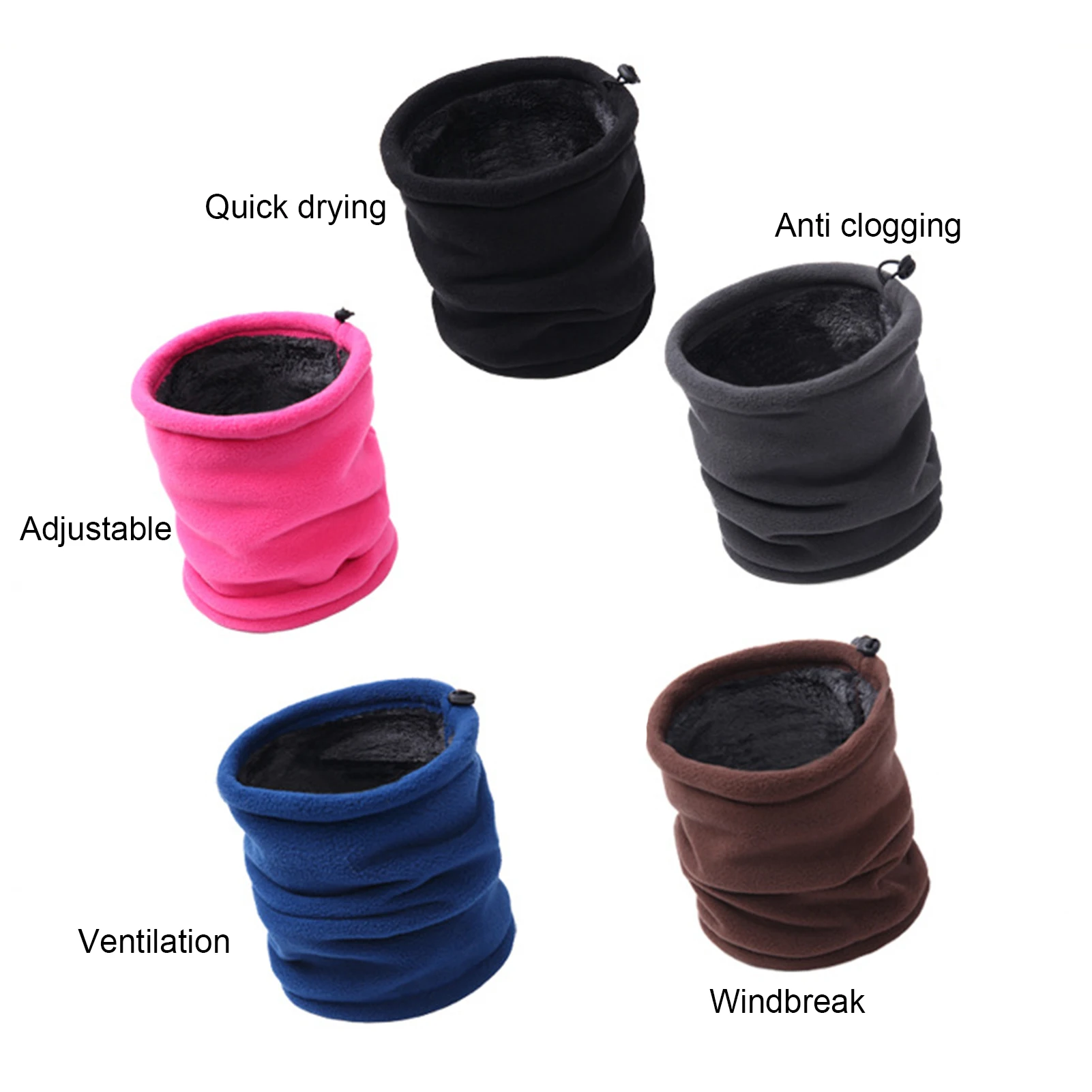 Outdoor Women Men Winter Warm  - đánh giá và giá Infinity Scarf Knit
