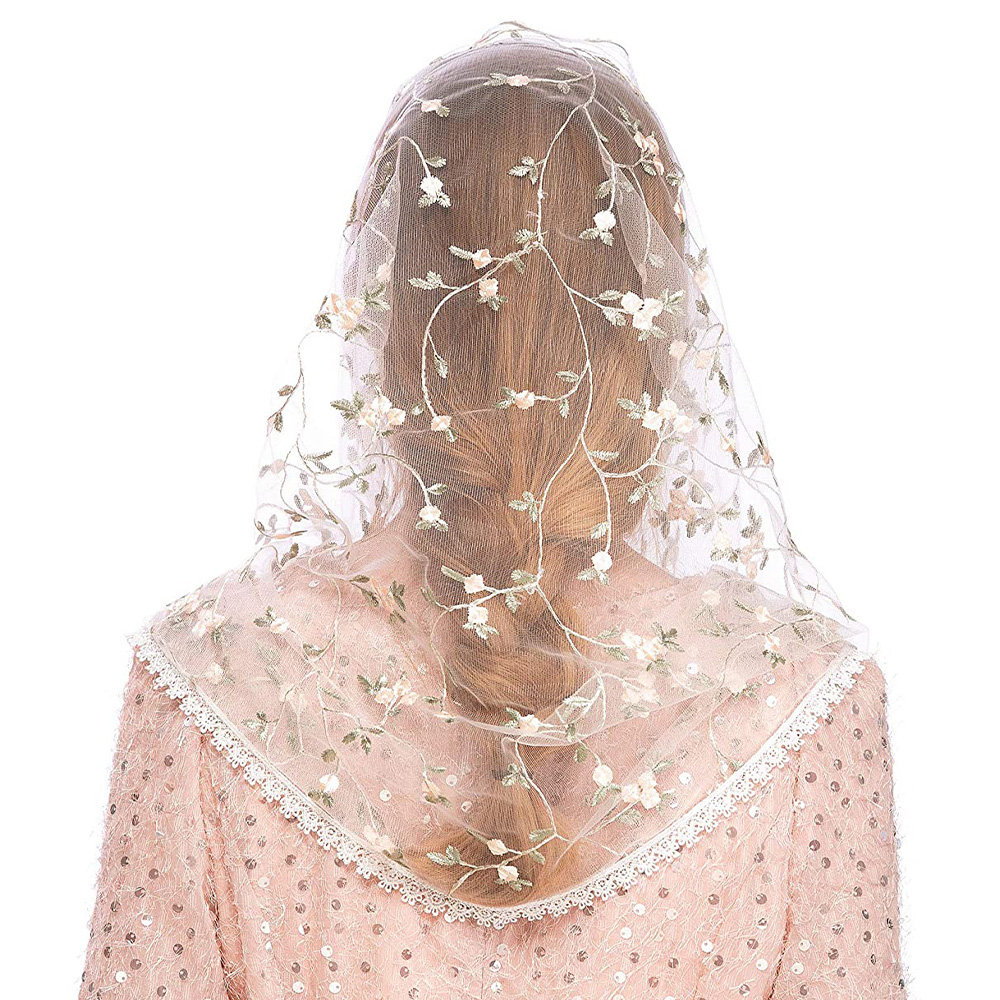 Women Chapel Veils Lady Mantil - đánh giá và giá Infinity Scarf Knit