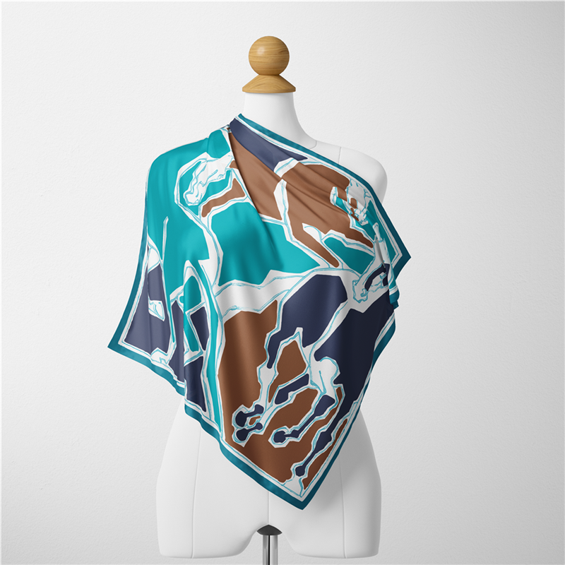 Twill Silk Scarf Woman Three H - đánh giá và giá Scarf Silk Square
