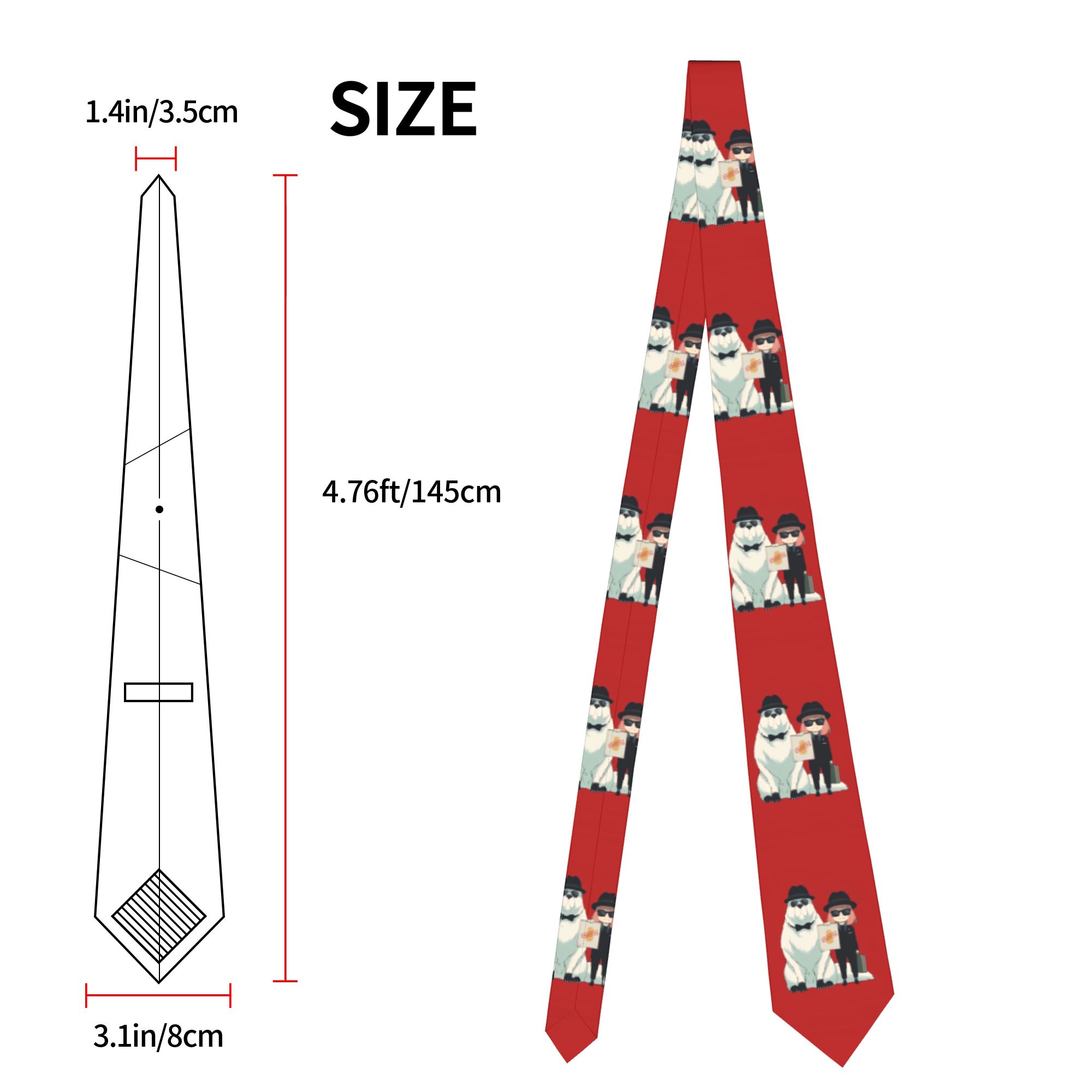 Spy x Family Necktie Men Women - đánh giá và giá Skinny Tie Men