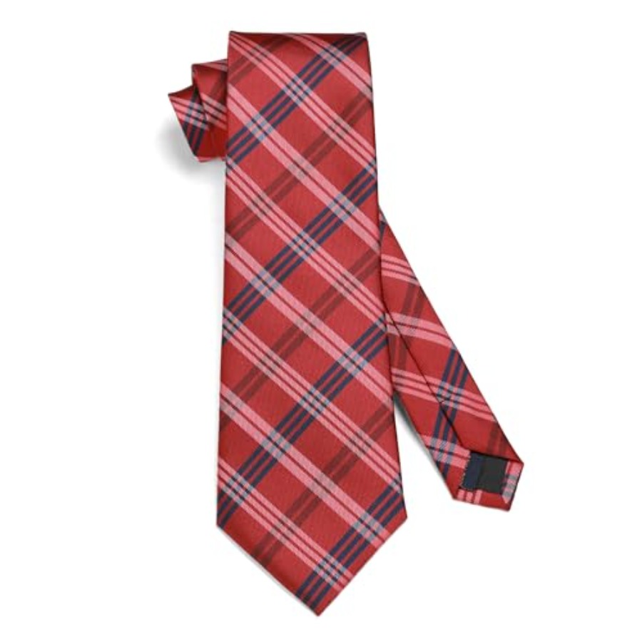 Mens Ties Set Stripe Plaid Tie - đánh giá và giá Silk Tie Striped