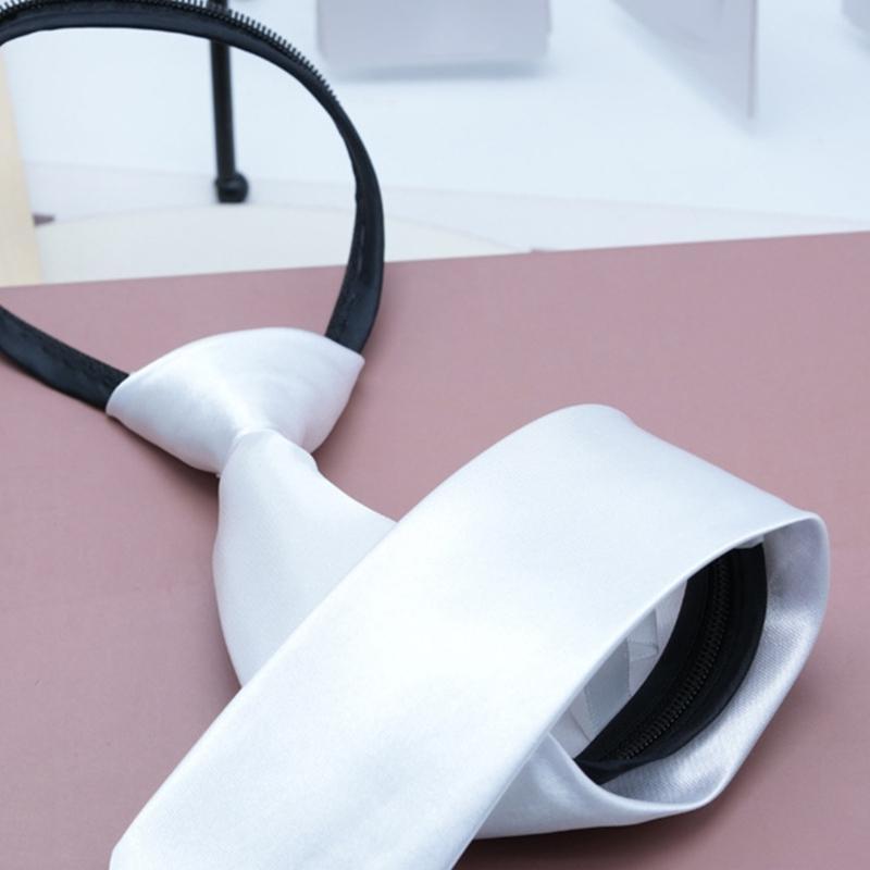 Fashionable Zippered Neck Tie  - đánh giá và giá Bow Tie Pre Tied