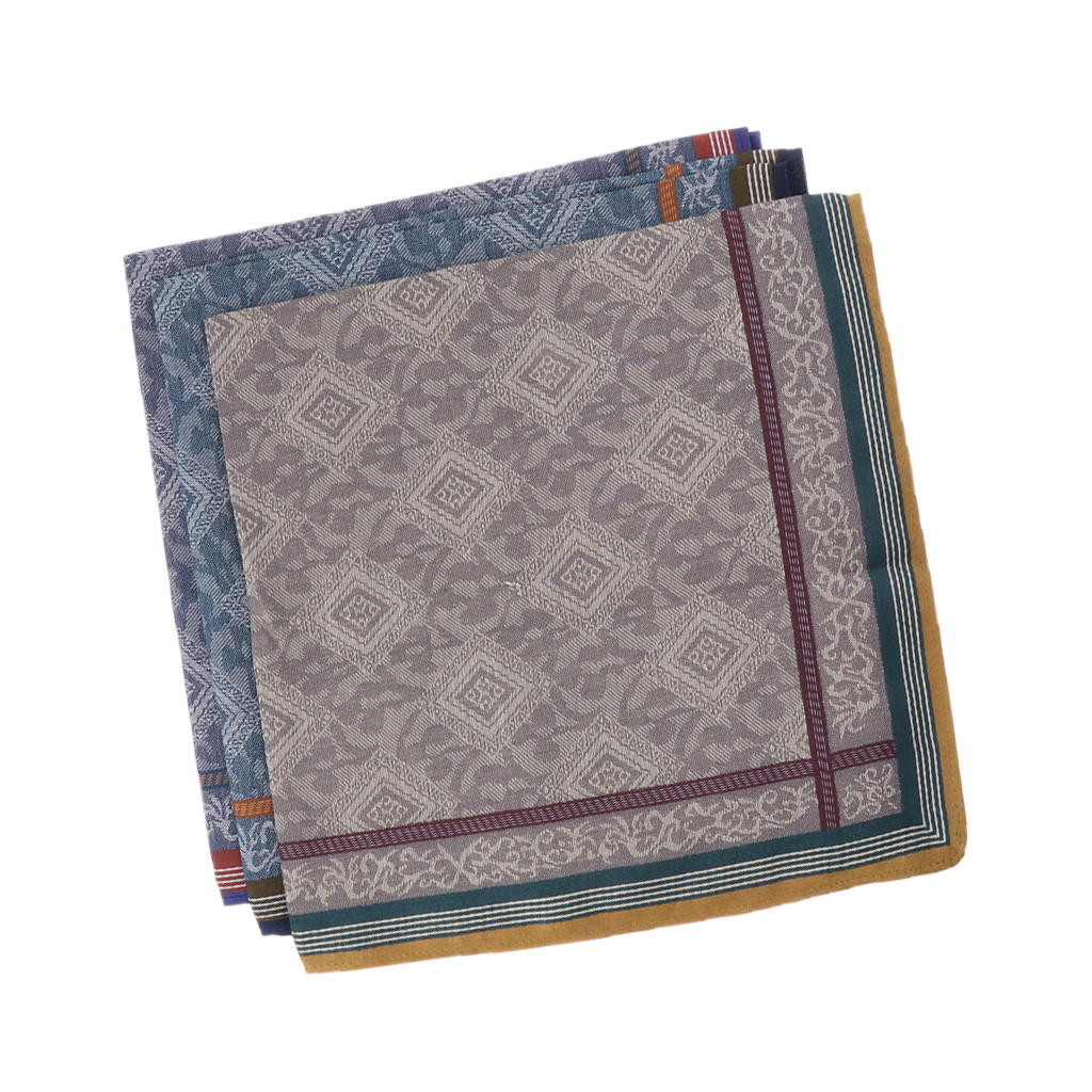 3pcs Classic Mens Plaid Handke - đánh giá và giá Handkerchief Cotton Men