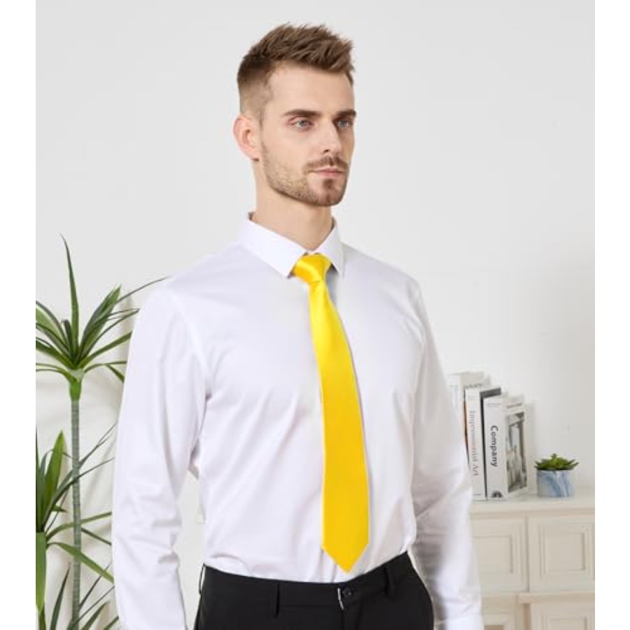 Men's Tie Set Solid Pure Color - đánh giá và giá Pocket Square Set
