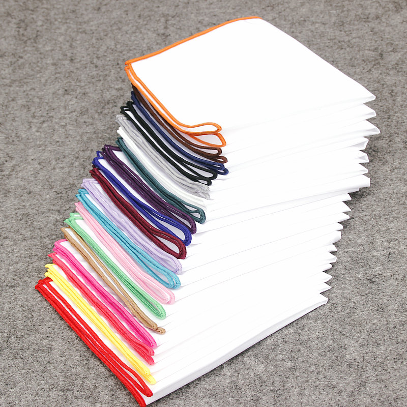 2018 Fashion Mens Cotton White - đánh giá và giá Handkerchief Cotton Men