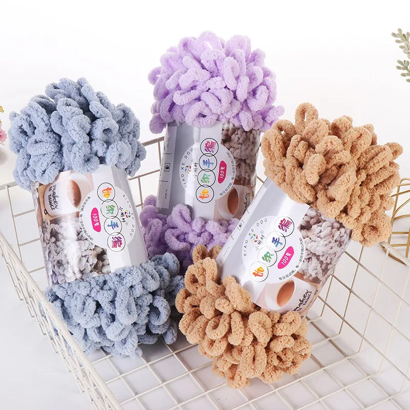 5pcs100g/Roll Puffy Finger Loo - đánh giá và giá Woven Scarf Blanket
