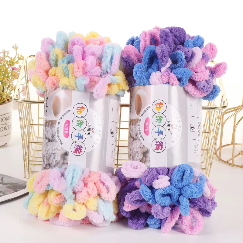 5pcs100g/Roll Puffy Finger Loo - đánh giá và giá Woven Scarf Blanket