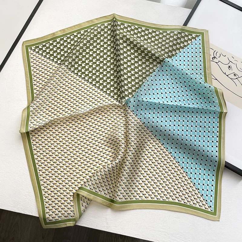 New scarf women spring printed - đánh giá và giá Scarf Silk Square