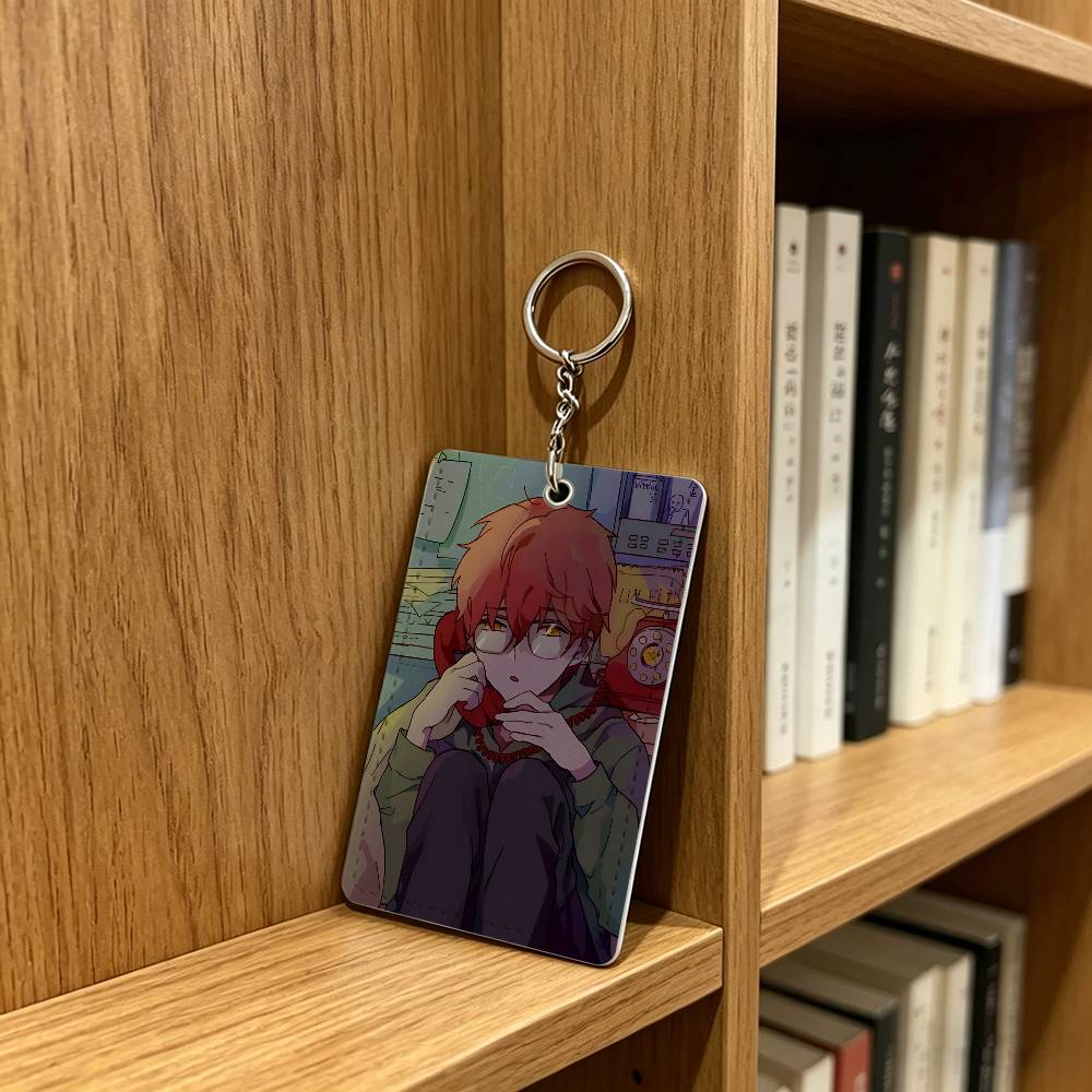 Mystic Messenger 707 Luciel Ca - đánh giá và giá Lanyard Badge Holder