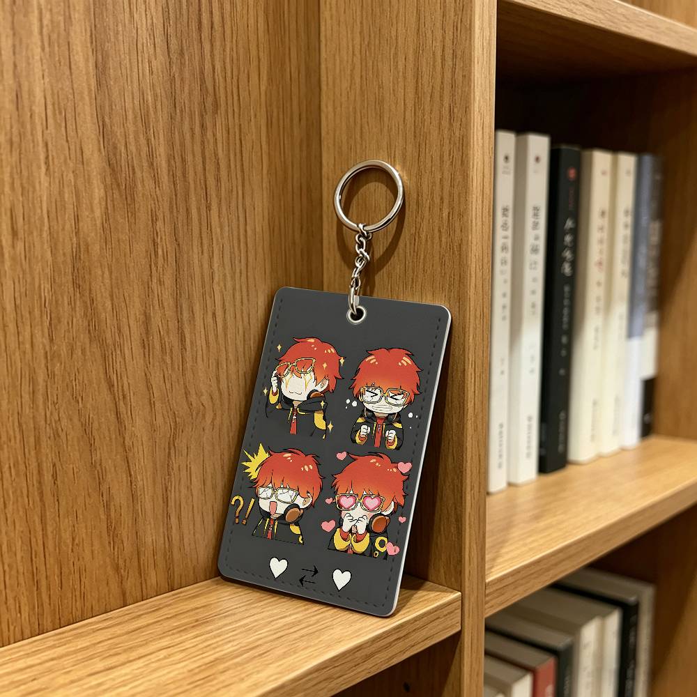 Mystic Messenger 707 Luciel Ca - đánh giá và giá Lanyard Badge Holder