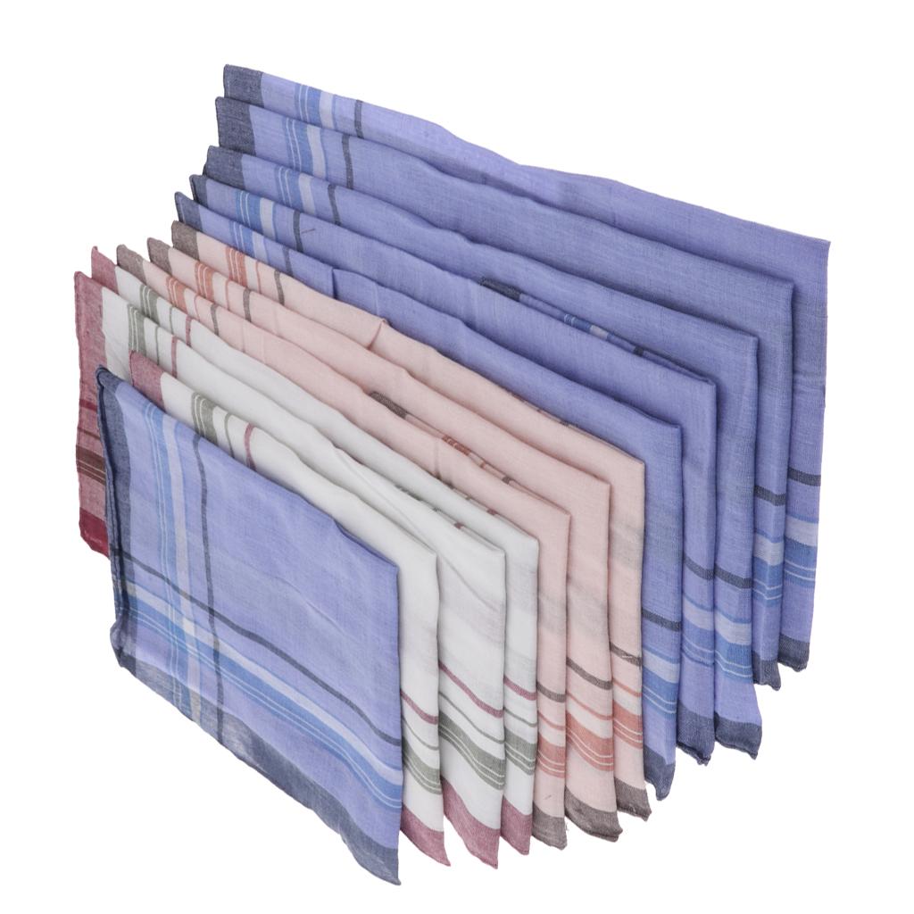 12 Pieces Men Assorted Cotton  - đánh giá và giá Handkerchief Cotton Men