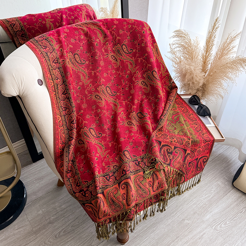 Tassel Blanket Design Thick Pa - đánh giá và giá Woven Scarf Blanket