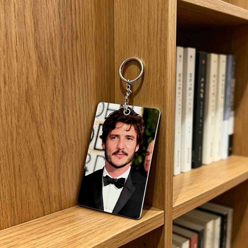 Cool Actor P-Pedro Pascal Card - đánh giá và giá Lanyard Badge Holder