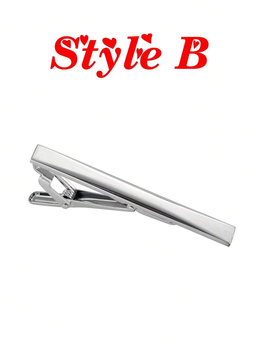 1/4pcs Men's Tie Clip Set, Fat - đánh giá và giá Tie Bar Set Gift