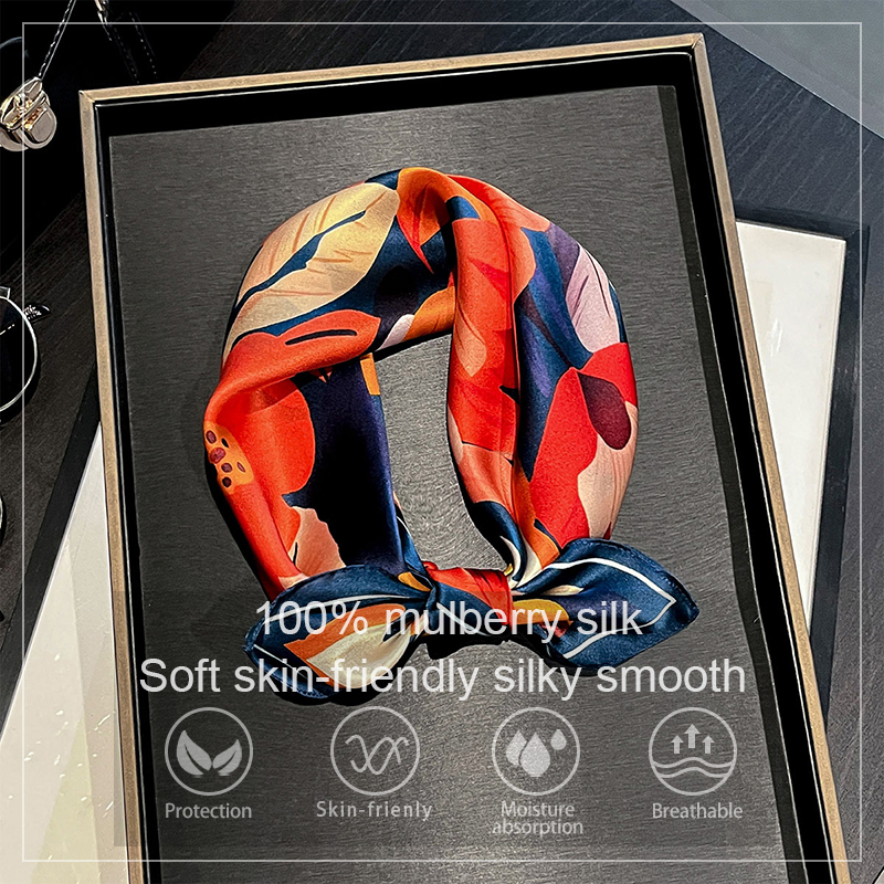 2026 New Spring 100% Pure Silk - đánh giá và giá Ascot Neck Scarf
