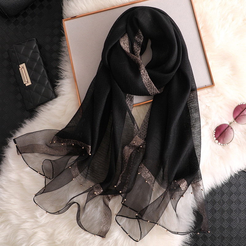 2024 Luxury 100% Silk Shawl Sc - đánh giá và giá Scarf Silk Square
