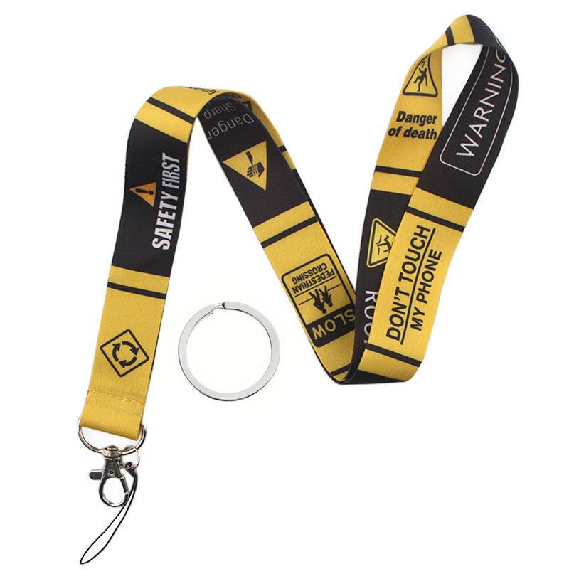 Safety Warning Teacher Lanyard - đánh giá và giá Lanyard Badge Holder