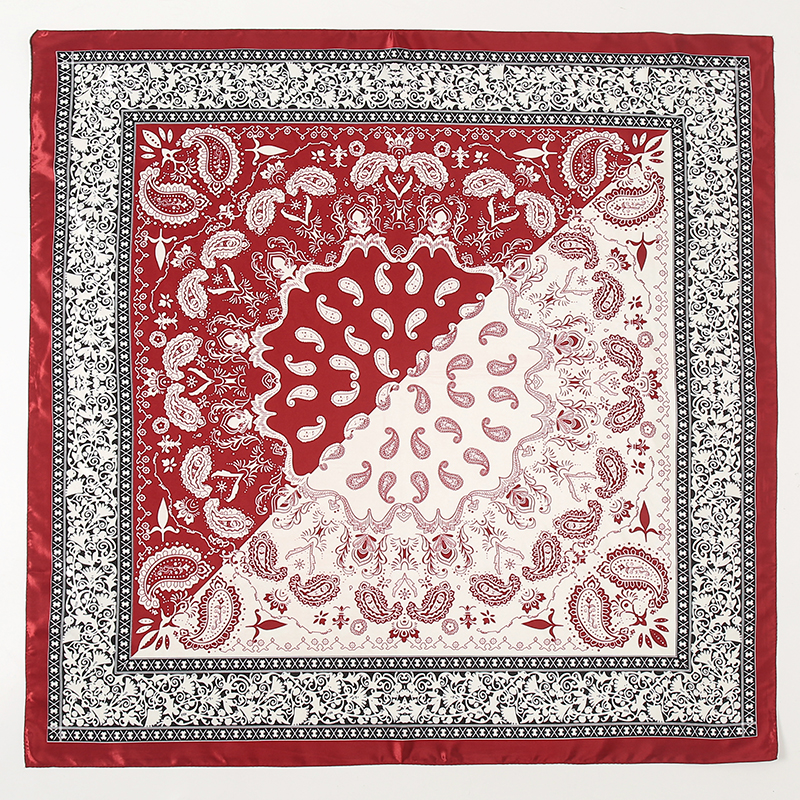 Satin Square Scarf Women Musli - đánh giá và giá Face Scarf Mask