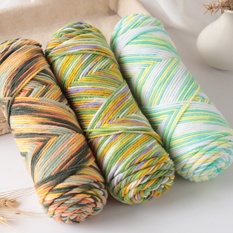 300g Halo Dyed 5-Strand Dyed M - đánh giá và giá Woven Scarf Blanket
