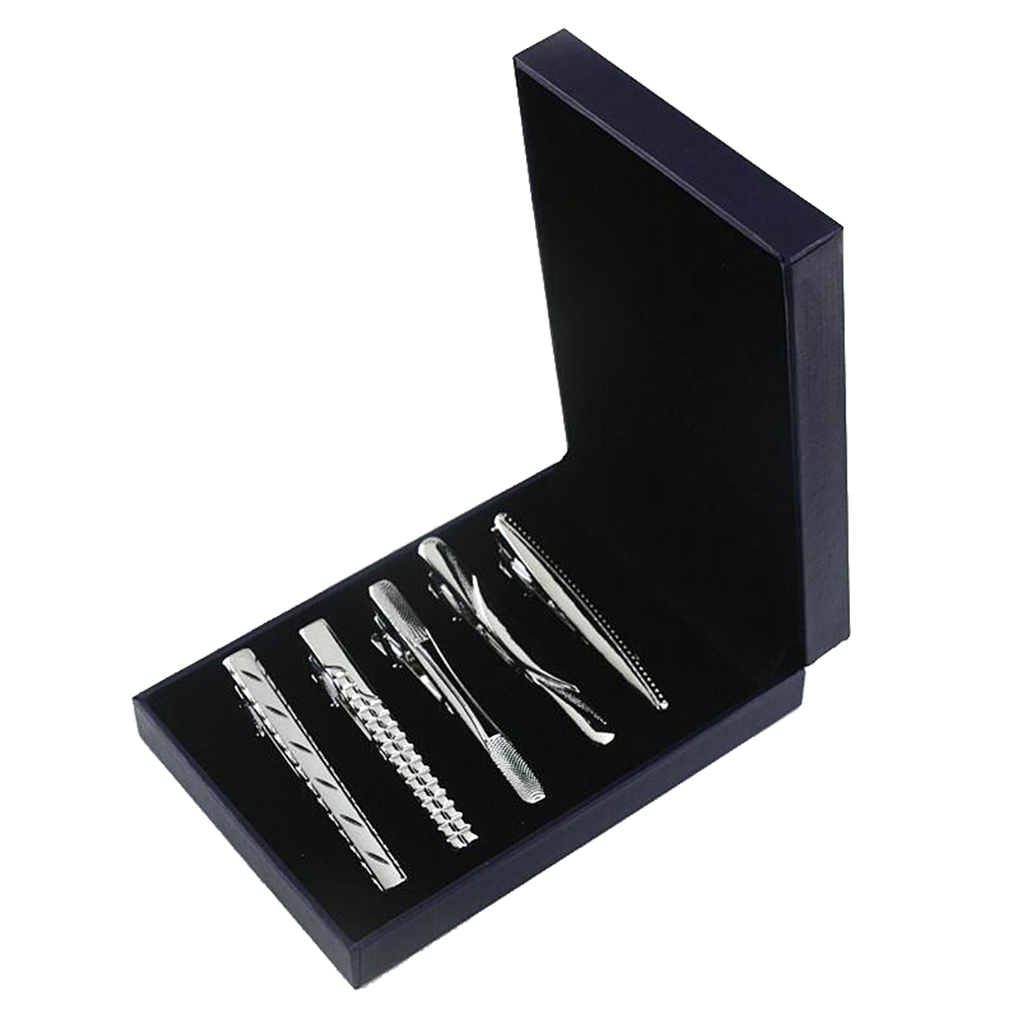 5 Pieces Tie Bar Clips Mens Me - đánh giá và giá Tie Bar Set Gift