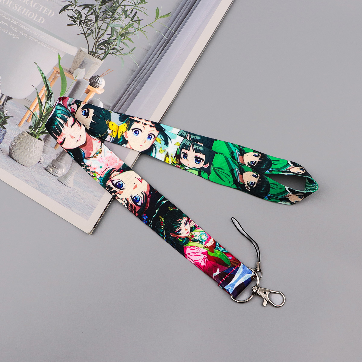 Cute Anime Girl Lanyard Neck S - đánh giá và giá Lanyard Badge Holder