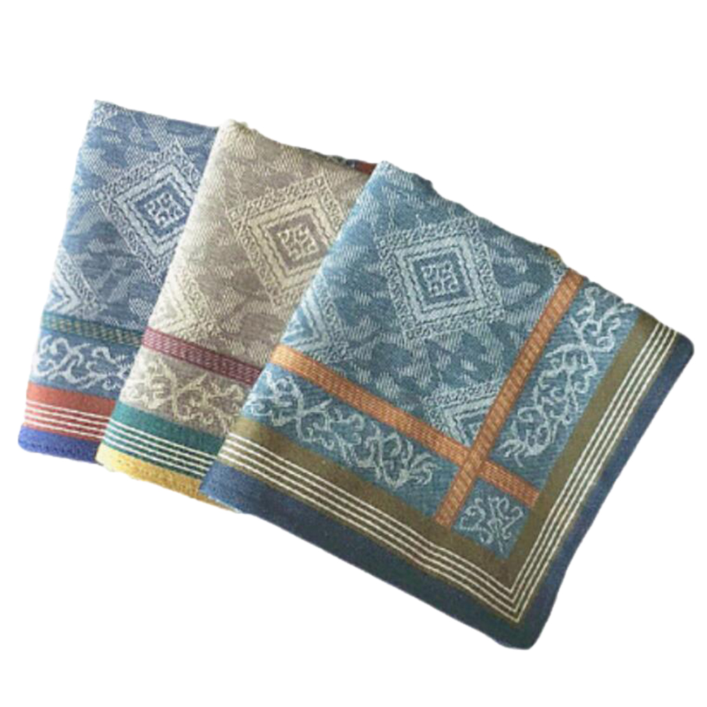 3pcs Mens Plaid Wedding Handke - đánh giá và giá Handkerchief Cotton Men