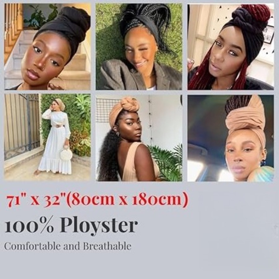 Muslim Hijab for Women Scarf L - đánh giá và giá Head Wrap Turban