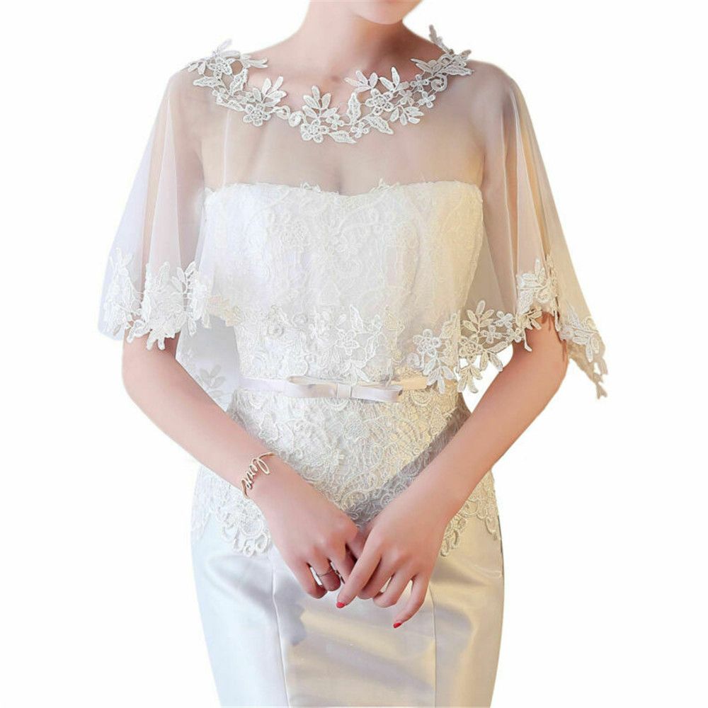Fashion Elegant Lace Shawl Bri - đánh giá và giá Stole Wedding Shawl
