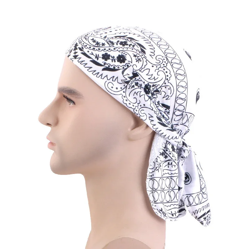 New Men Women Print Durag Du-R - đánh giá và giá Bandana Doo Rag