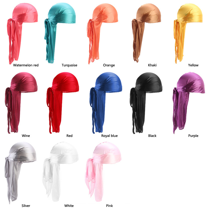 Men's Silky Durags Bandanas Tu - đánh giá và giá Bandana Doo Rag