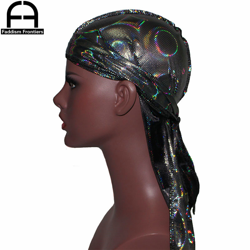 New Men's Colorful Sparkly Sil - đánh giá và giá Bandana Doo Rag