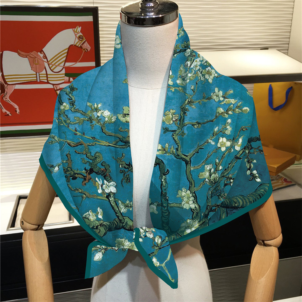 90CM Hot Sell Twill Silk Scarf - đánh giá và giá Face Scarf Mask