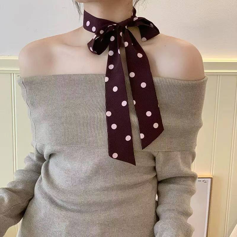 Polka Dot and Striped Print Sc - đánh giá và giá Silk Tie Striped