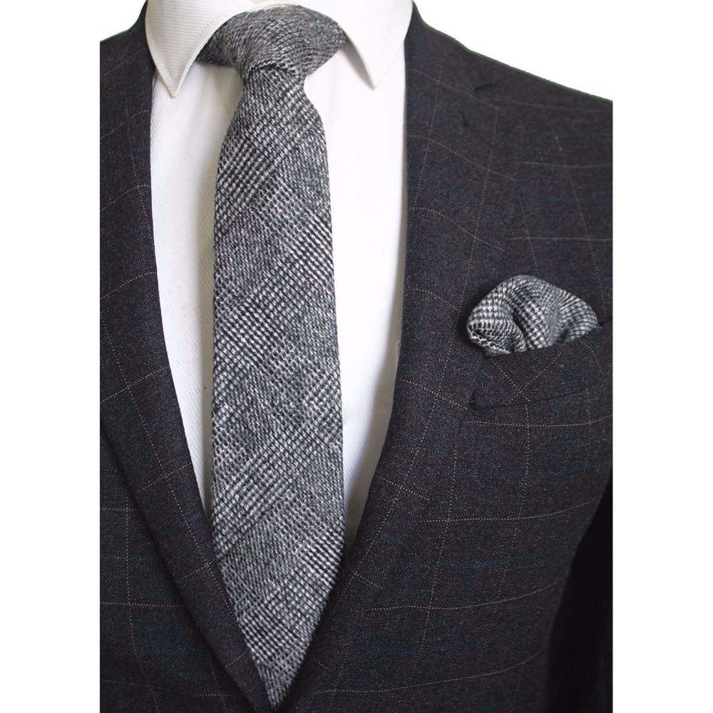 Ricnais 8cm Wool Necktie Solid - đánh giá và giá Handkerchief Cotton Men