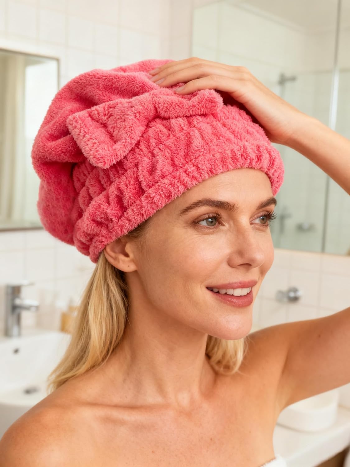 Microfiber Hair Drying Towels  - đánh giá và giá Head Wrap Turban