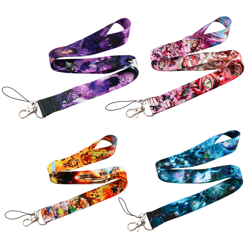 Japanese Anime Red Clouds Busi - đánh giá và giá Lanyard Badge Holder
