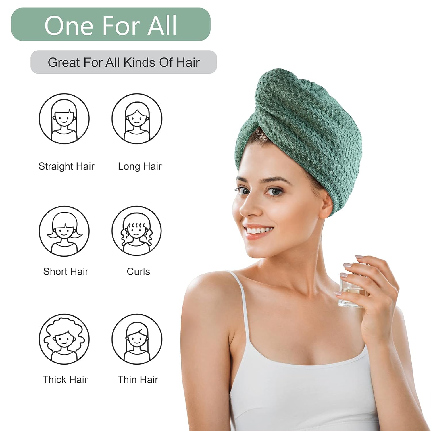 Microfiber Hair Drying Towel - - đánh giá và giá Head Wrap Turban