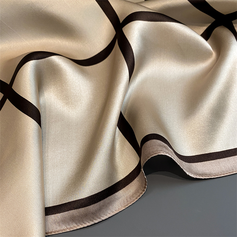 100% Real Silk Scarf New 70CM  - đánh giá và giá Scarf Silk Square
